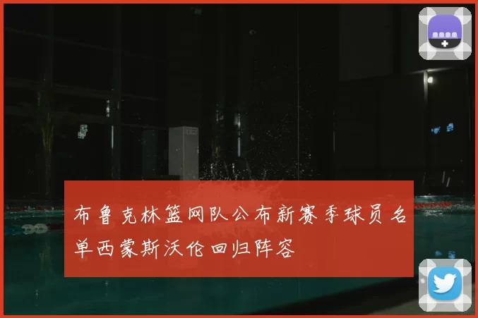 布鲁克林篮网队公布新赛季球员名单西蒙斯沃伦回归阵容