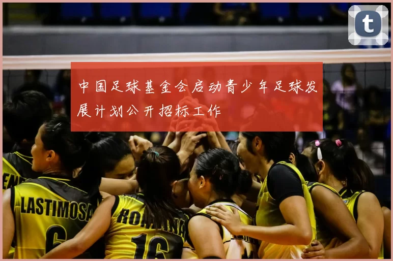 中国足球基金会启动青少年足球发展计划公开招标工作